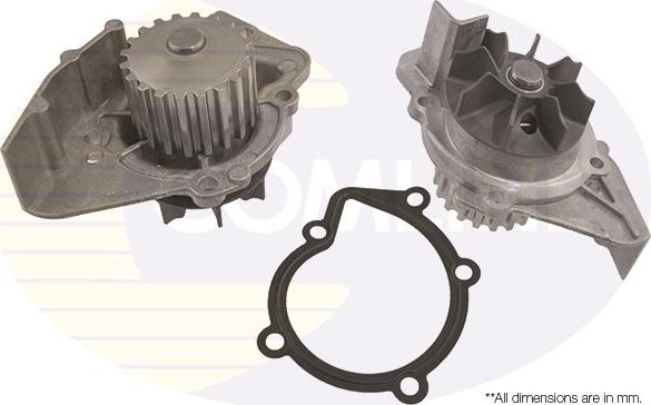 Comline EWP013 - Water Pump autospares.lv