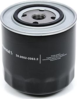 Continental 28.0002-2063.2 - Oil Filter autospares.lv