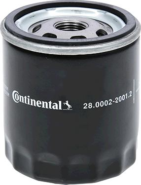 Continental 28.0002-2001.2 - Oil Filter autospares.lv