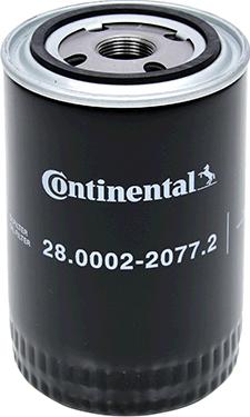 Continental 28.0002-2077.2 - Oil Filter autospares.lv