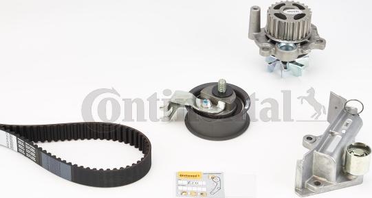 Contitech CT 909 WP1 - Water Pump & Timing Belt Set autospares.lv