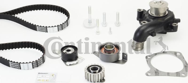 Contitech CT901WP2 - Water Pump & Timing Belt Set autospares.lv