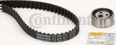 Contitech CT915K1 - Timing Belt Set autospares.lv