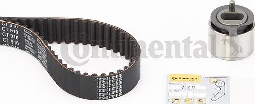 Contitech CT 910 K1 - Timing Belt Set autospares.lv