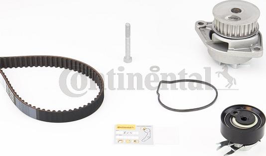 Contitech CT846WP2 - Water Pump & Timing Belt Set autospares.lv