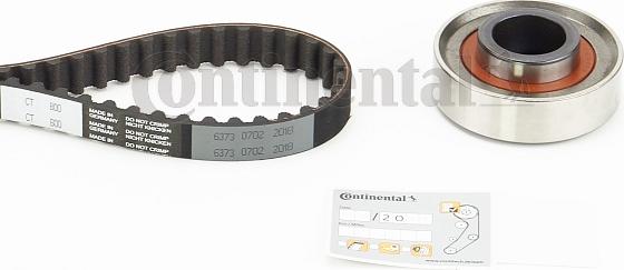 Contitech CT800K1 - Timing Belt Set autospares.lv