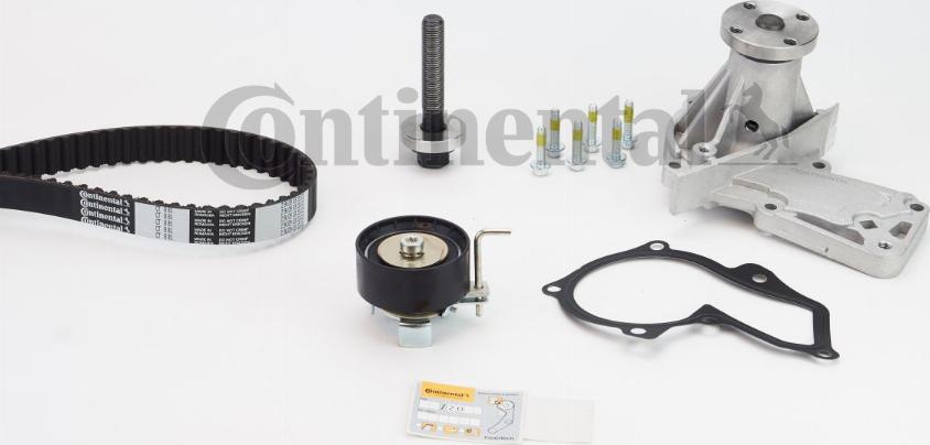 Contitech CT 881 WP4 - Water Pump & Timing Belt Set autospares.lv