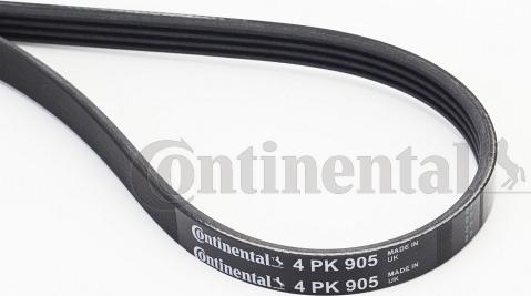 Contitech 4PK905 - V-Ribbed Belt autospares.lv