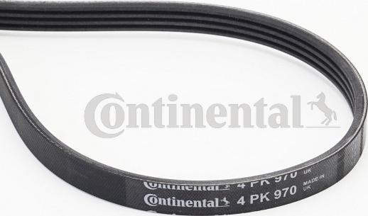 Contitech 4 PK 970 - V-Ribbed Belt autospares.lv