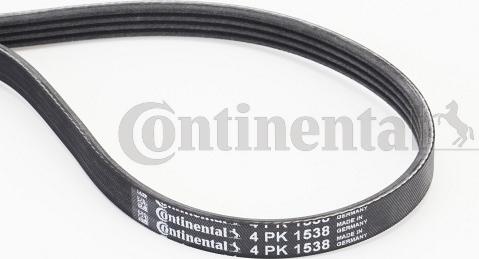 Contitech 4PK1538 - V-Ribbed Belt autospares.lv