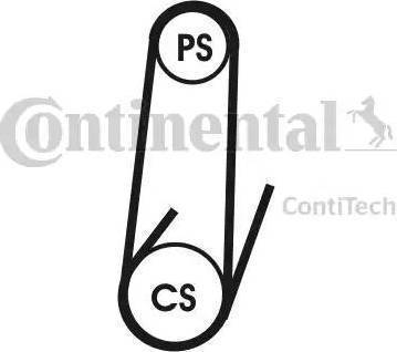 Continental 4PK711 ELAST - V-Ribbed Belt autospares.lv