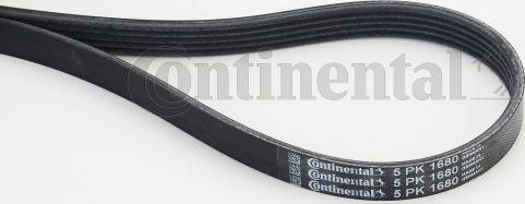 Contitech 5PK1680 - V-Ribbed Belt autospares.lv