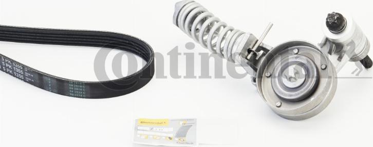 Contitech 5 PK 1355 K1 - V-Ribbed Belt Set autospares.lv