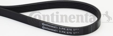 Contitech 5PK875 - V-Ribbed Belt autospares.lv