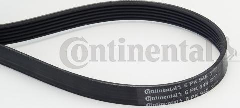 Contitech 6 PK 948 - V-Ribbed Belt autospares.lv