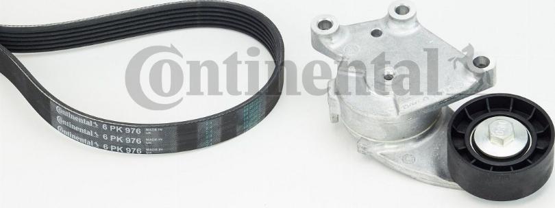 Contitech 6PK976K1 - V-Ribbed Belt Set autospares.lv