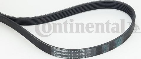 Contitech 6 PK 976 - V-Ribbed Belt autospares.lv