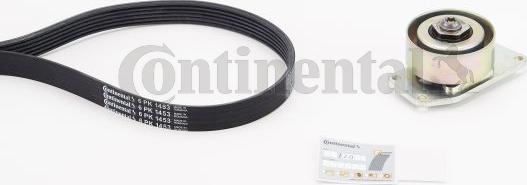 Contitech 6PK1453K1 - V-Ribbed Belt Set autospares.lv