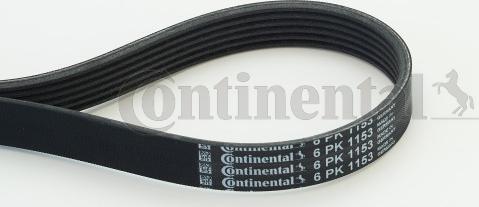 Contitech 6PK1153 - V-Ribbed Belt autospares.lv