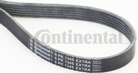 Contitech 6 PK 1345 EXTRA - V-Ribbed Belt autospares.lv