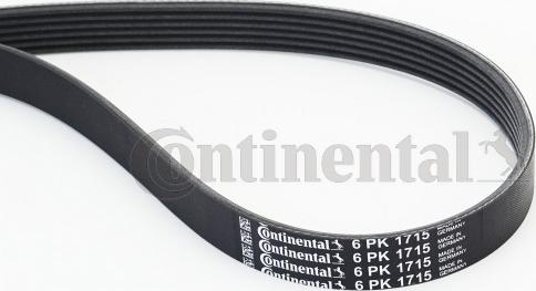 Contitech 6PK1715 - V-Ribbed Belt autospares.lv