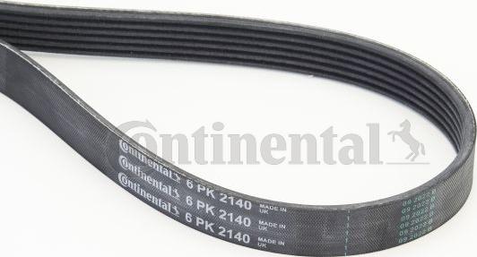 Contitech 6 PK 2140 - V-Ribbed Belt autospares.lv