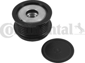 Contitech AP9091 - Pulley, alternator, freewheel clutch autospares.lv