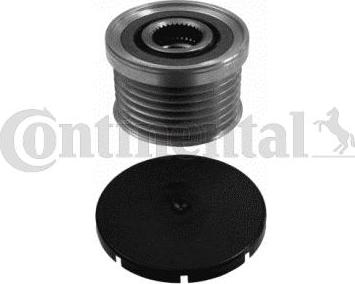 Contitech AP9093 - Pulley, alternator, freewheel clutch autospares.lv