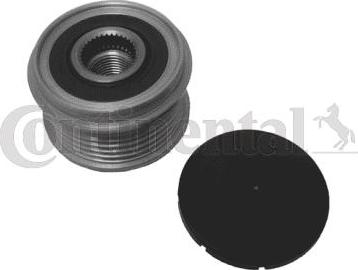 Continental AP9092 - Pulley, alternator, freewheel clutch autospares.lv