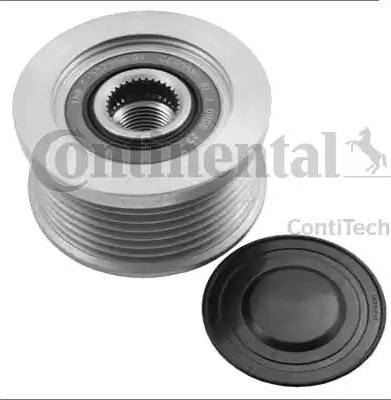 Continental AP9064 - Pulley, alternator, freewheel clutch autospares.lv