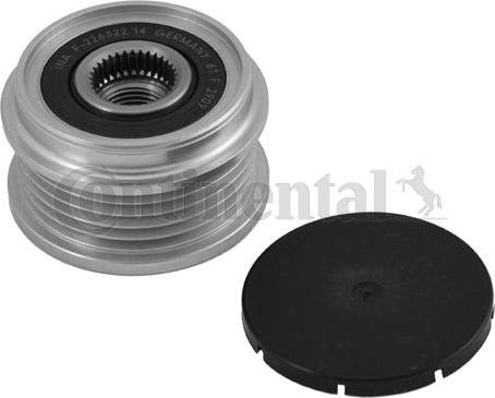 Contitech AP9007 - Pulley, alternator, freewheel clutch autospares.lv