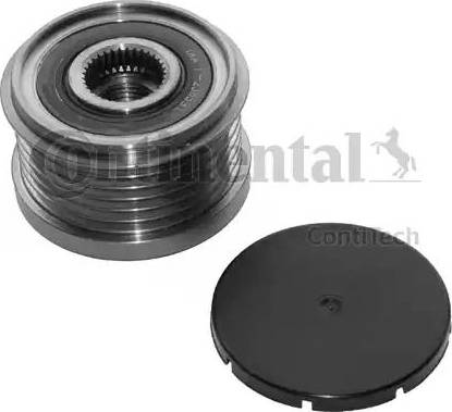 Continental AP9019 - Pulley, alternator, freewheel clutch autospares.lv