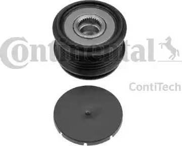 Continental AP9081 - Pulley, alternator, freewheel clutch autospares.lv