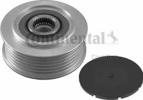 Continental AP9033 - Pulley, alternator, freewheel clutch autospares.lv