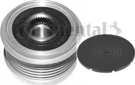 Continental AP9074 - Pulley, alternator, freewheel clutch autospares.lv