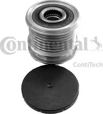 Continental AP9075 - Pulley, alternator, freewheel clutch autospares.lv