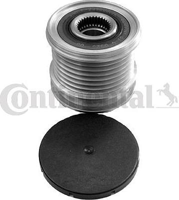 Contitech AP9075 - Pulley, alternator, freewheel clutch autospares.lv