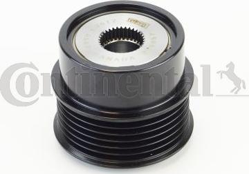 Contitech AP9121 - Pulley, alternator, freewheel clutch autospares.lv