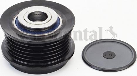 Contitech AP9127 - Pulley, alternator, freewheel clutch autospares.lv