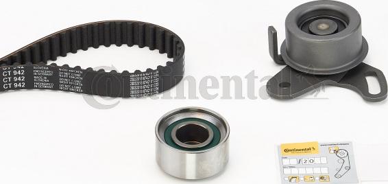 Contitech CT 942 K1 - Timing Belt Set autospares.lv