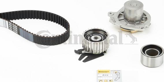 Contitech CT968WP1 - Water Pump & Timing Belt Set autospares.lv