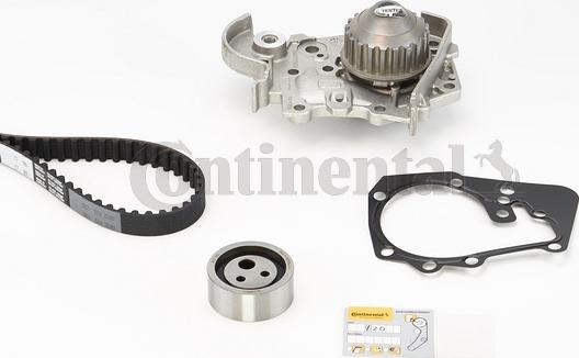 Contitech CT988WP2 - Water Pump & Timing Belt Set autospares.lv