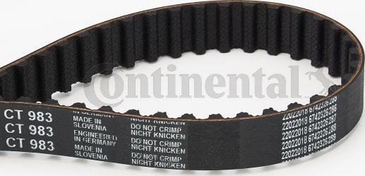 Contitech CT 983 - Timing Belt autospares.lv