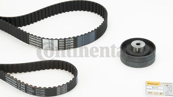 Contitech CT 939 K6 PRO - Timing Belt Set autospares.lv