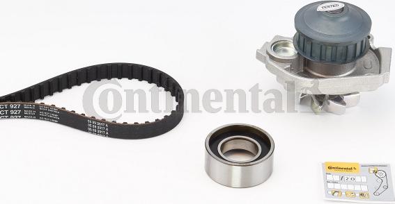 Contitech CT927WP1 - Water Pump & Timing Belt Set autospares.lv