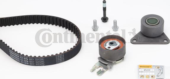 Contitech CT 979 K2 - Timing Belt Set autospares.lv