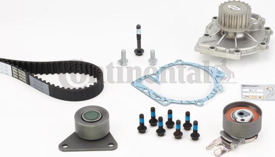 Contitech CT 979 WP2 - Water Pump & Timing Belt Set autospares.lv