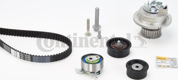 Contitech CT975WP5 - Water Pump & Timing Belt Set autospares.lv