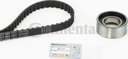 Contitech CT 503 K1 - Timing Belt Set autospares.lv