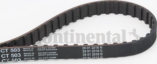 Contitech CT 503 - Timing Belt autospares.lv